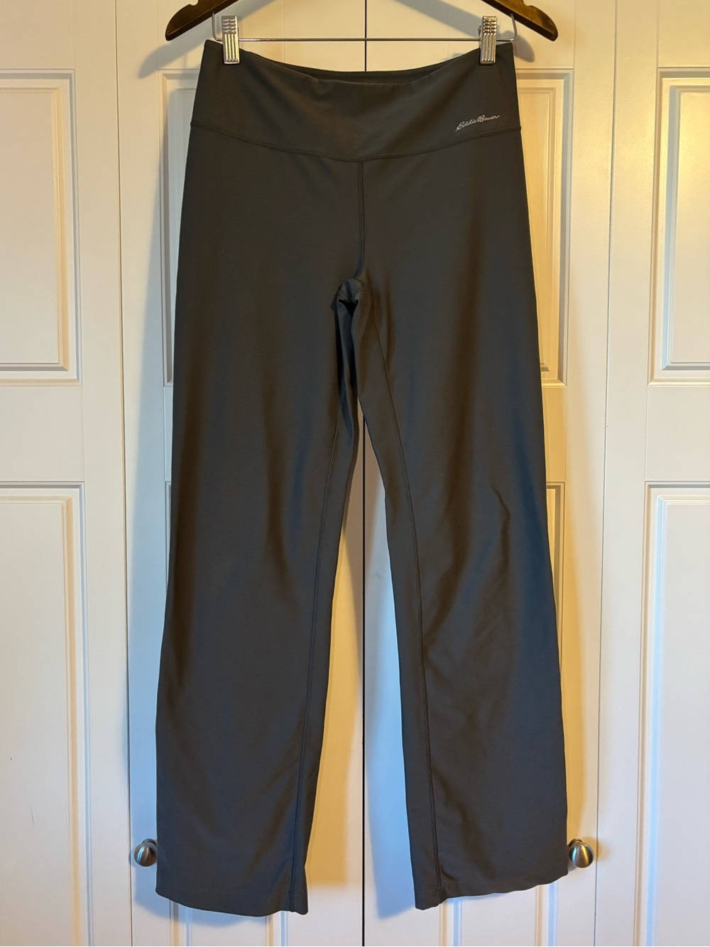 Eddie Bauer, dark grey straight leg leggings